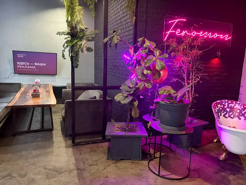 Ресторан Feromon Исполкомская — экран B2B TV