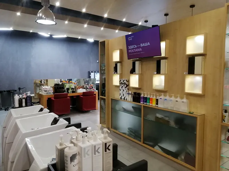 Салон красоты Май Hair Spa — экран B2B TV
