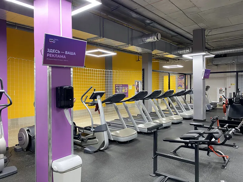 Фитнес-клуб My-fitness — экран B2B TV