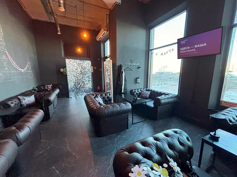 Ресторан Will i am lounge — экран B2B TV